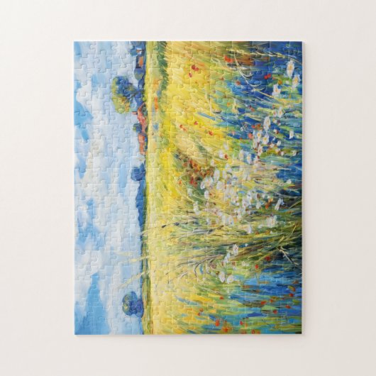 Puzzle Pré fleur sauvage le long de la rivière Havel (Vertical)