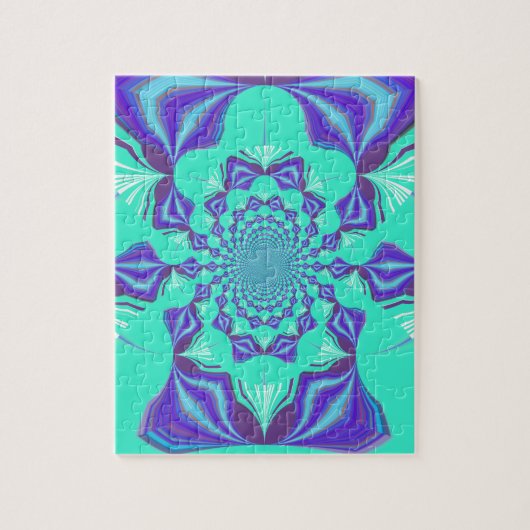 Puzzle Précieux bleu (Vertical)