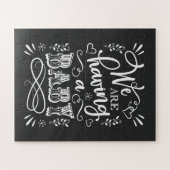 Puzzle Pregnancy Announcement to Husband (Horizontal)