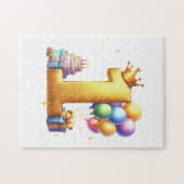 Puzzle Premier anniversaire doré (Horizontal)