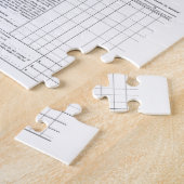 Puzzle Premier formulaire d'impôt américain sur le revenu (Côté)