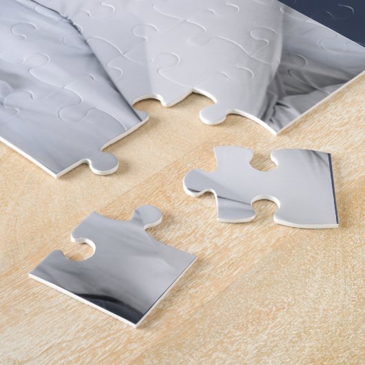 Puzzle Premier message personnalisé de Fête des pères et (Côté)