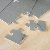 Puzzle Premier Noël ensemble Nom de photo drôle (Côté)