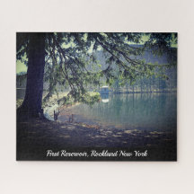 Premier réservoir dans le comté de Rockland