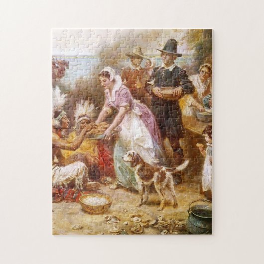 Puzzle Premier Thanksgiving 1621 (Vertical)