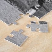 Puzzle Premier train passant par le mur de Pékin, ch (Côté)