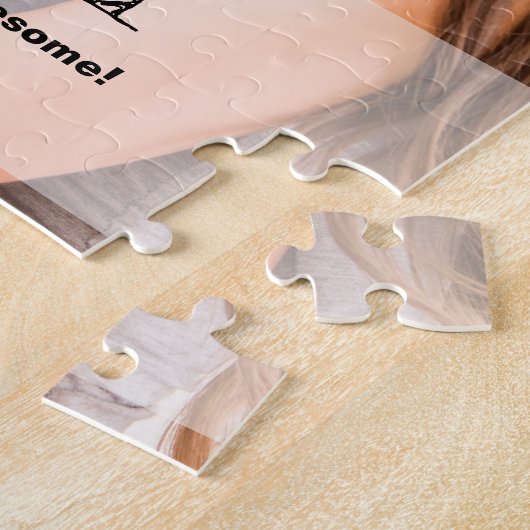 Puzzle Première Fête des pères Custom Photo Cadeau Pads j (Côté)