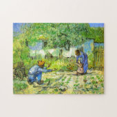 Puzzle Premiers pas, 1890 Vincent van Gogh. (Horizontal)