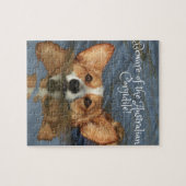 Puzzle Prenez garde du Corgidile australien ! (Horizontal)