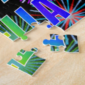 Puzzle Prénom "STELLA", Amusant "HEUREUX ANNIVERSAIRE" (Côté)