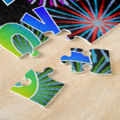 Puzzle Prénom "TROY", Amusant "HEUREUX ANNIVERSAIRE" (Côté)