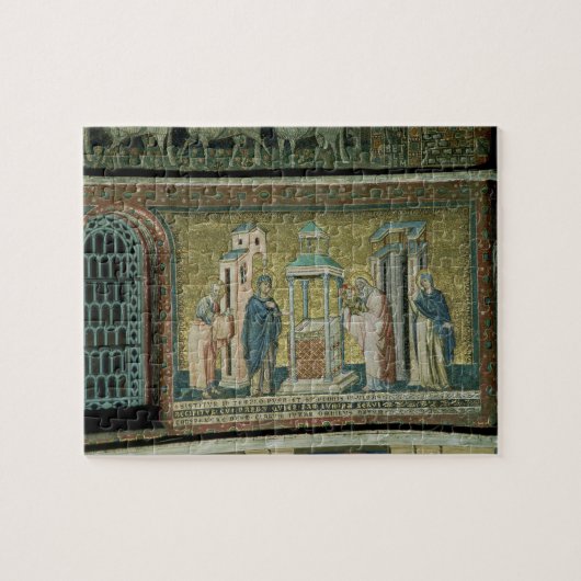 Puzzle Présentation dans le temple, détail de l'histoire (Horizontal)