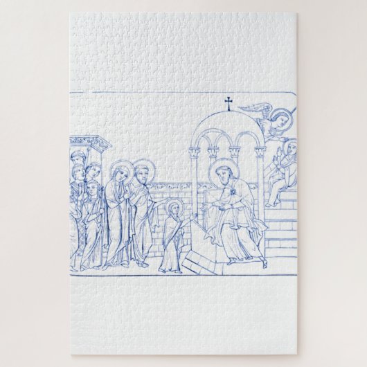 Puzzle Présentation de la Sainte Vierge Marie (Vertical)