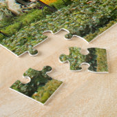 Puzzle Présentation florale d'éleveur de canards, Pékin,  (Côté)