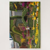Puzzle Présentation florale d'éleveur de canards, Pékin,  (Vertical)