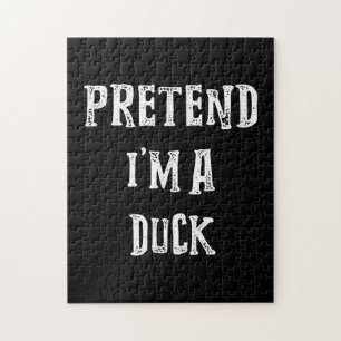 Puzzle Prétendre Que Je Suis Un Canard Couples Costume Ha