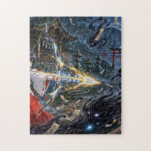 Puzzle Prêtresse vs Esprits (Vertical)
