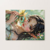 Puzzle Pretty Elven Fairy & Dragon Ethereal (Horizontal)