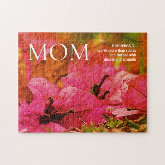 Puzzle Pretty Floral Maman Proverbs 31 (Horizontal)