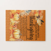 Puzzle Prière d'action de grâces (Horizontal)