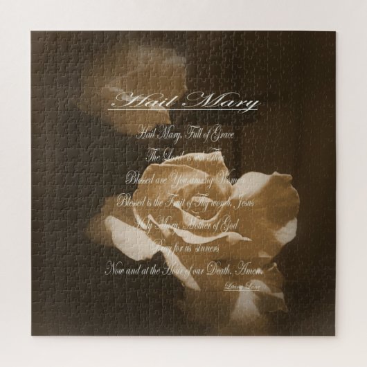Puzzle Prière de Hail Mary (Vertical)