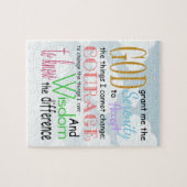 Puzzle Prière de sérénité (Horizontal)