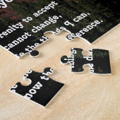 Puzzle Prière de sérénité inspirante Mont Rainier (Côté)