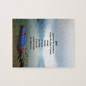 Puzzle Prière Sérénité Avec Vue Panoramique Du Lac Phewa (Horizontal)