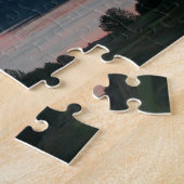 Puzzle Prière Serenity Coucher de soleil sur la mer rose (Côté)