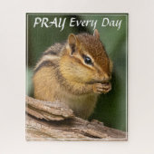 Puzzle Priez chaque jour Chipmunk (Vertical)