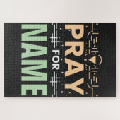 Puzzle Priez Pour : Ensemble dans la Solidarité (Horizontal)