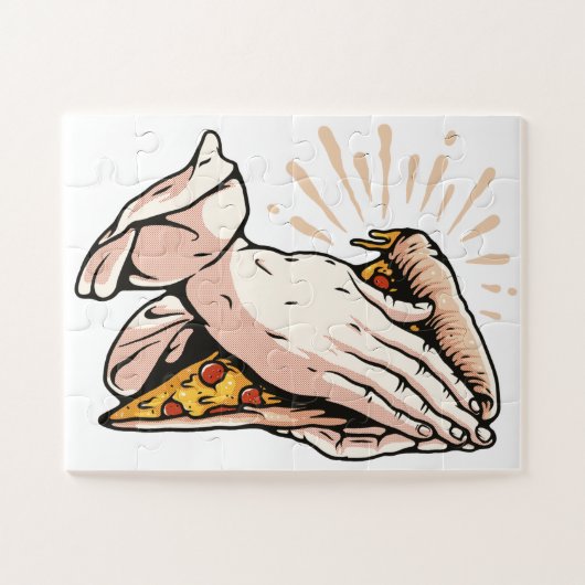 Puzzle Priez Pour La Pizza (Horizontal)
