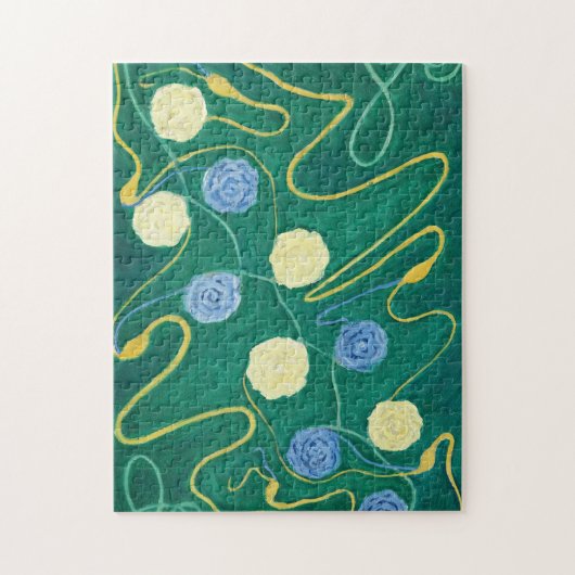 Puzzle Primordial Chaos, Groupe 1, No.14 par Hilma af Kli (Vertical)