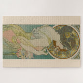 Puzzle Primrose par Alphonse Mucha (1899) (Horizontal)