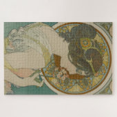 Puzzle Primrose par Alphonse Mucha (1899) (Horizontal)