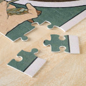 Puzzle Primrose par Alphonse Mucha - Art Nouveau Vintage (Côté)