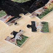 Puzzle Prince George avec chien (Côté)