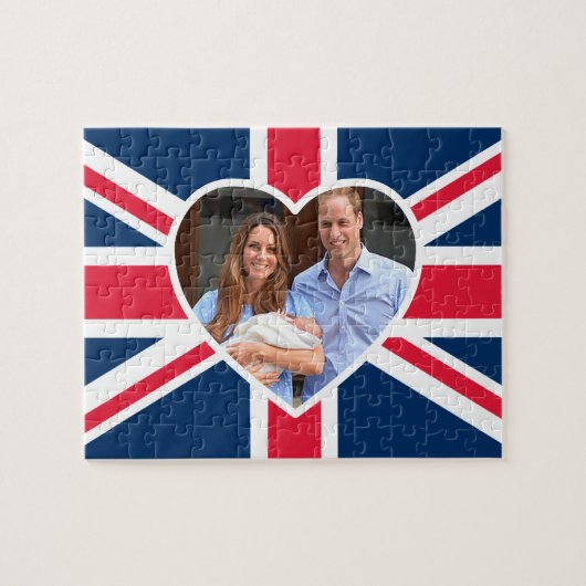 Puzzle Prince George - William et Kate (Horizontal)