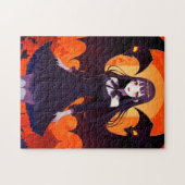 PUZZLE PRINCESS VAMPIRE DES BATS - GOTHIQUE (Horizontal)