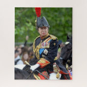 Puzzle Princesse Anne Gold Stick en attente @ Coronation (Vertical)