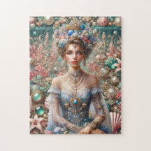 Princesse de la Mer Coquillage Bijou Royal Plage