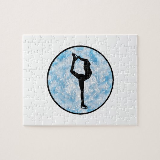 Puzzle Princesse de patinage de glace (Horizontal)