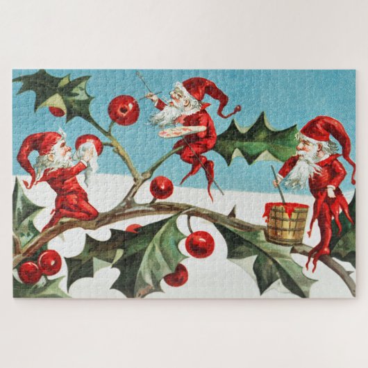 Puzzle Princesse de Santa gnomes (Horizontal)