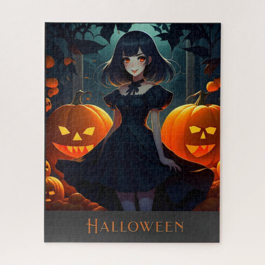 PUZZLE PRINCESSE DE VAMPIRE SOMBRE (Vertical)