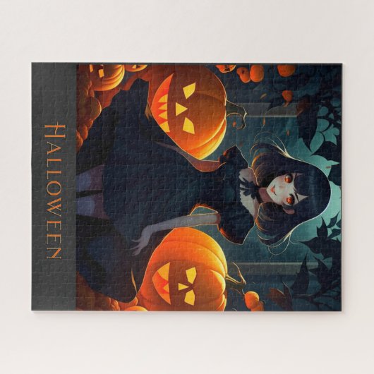 PUZZLE PRINCESSE DE VAMPIRE SOMBRE (Horizontal)