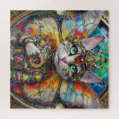 Puzzle Princesse Kitty Chat de la Brigade des papillons (Horizontal)