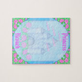 Puzzle Princesse royale mignonne Castle Customizable (Horizontal)