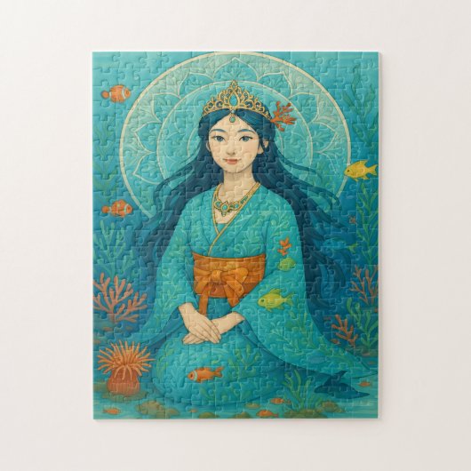 Puzzle Princesse sous-marine (Vertical)
