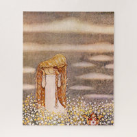 “Princesse Tuvstarr” aquarelle de John Bauer