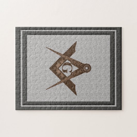 Puzzle principal de maçons (Horizontal)